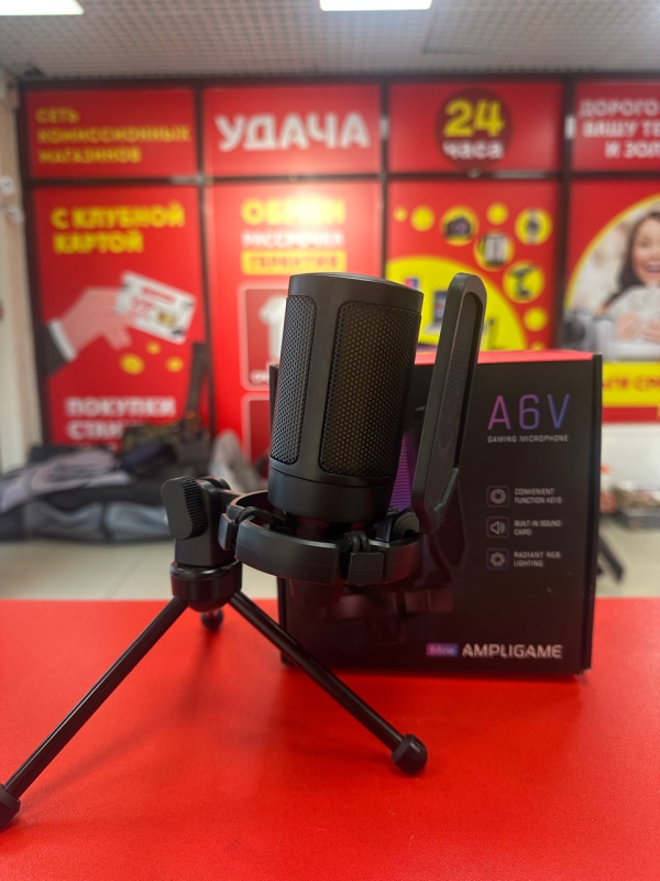 Микрофон  a6 v ampligame