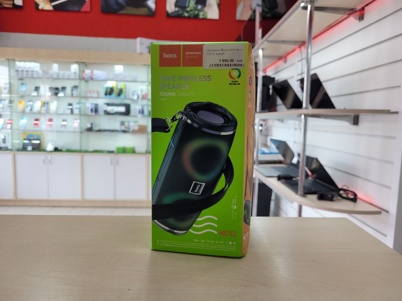 Колонки Блютуз колонка Hoco HC 12 Хаки