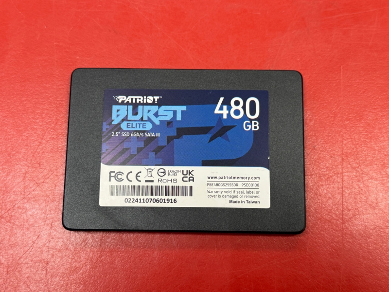 SSD Patriot Memory PBE480GS25SSDR